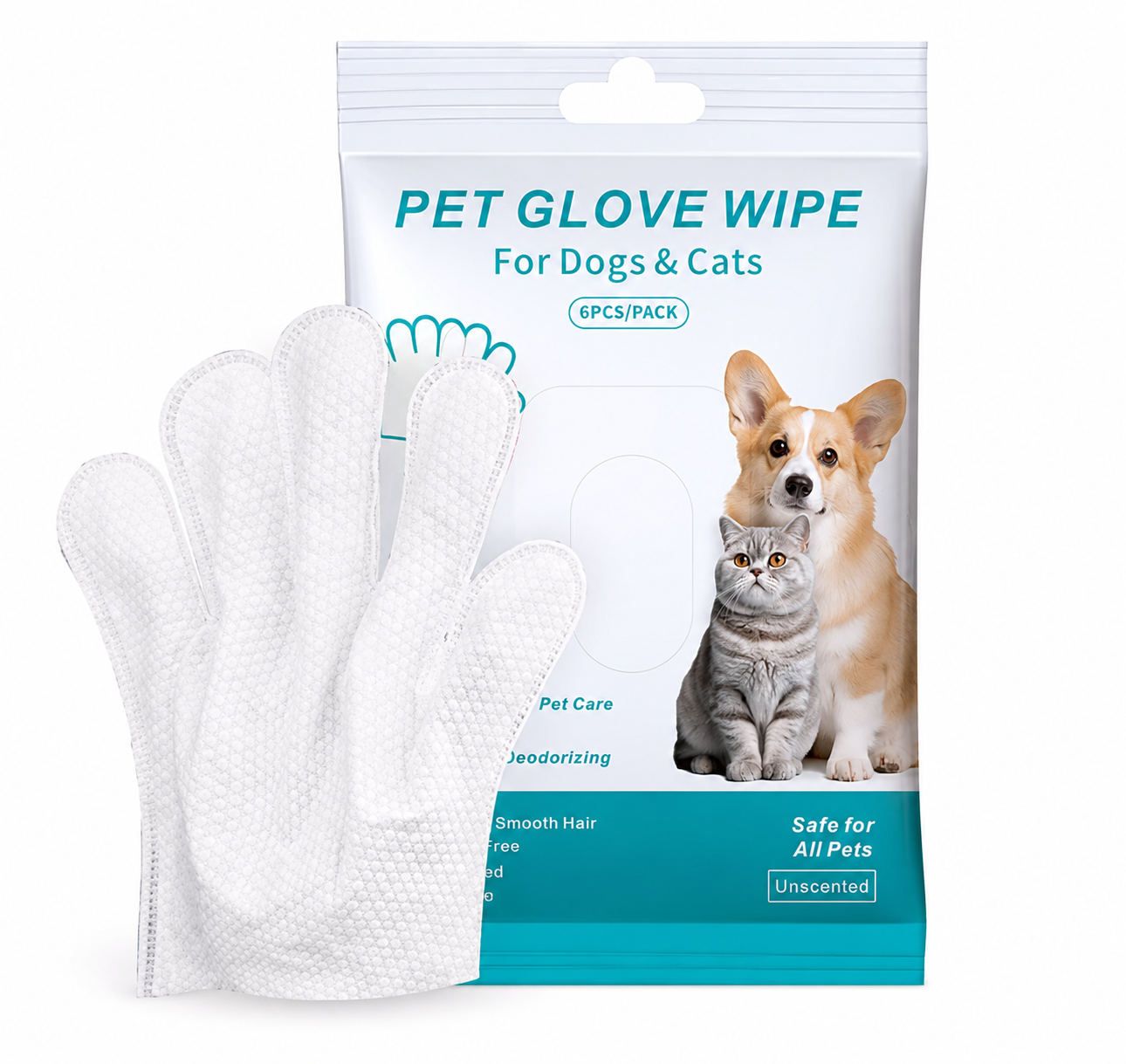 Pet cleaning wipes